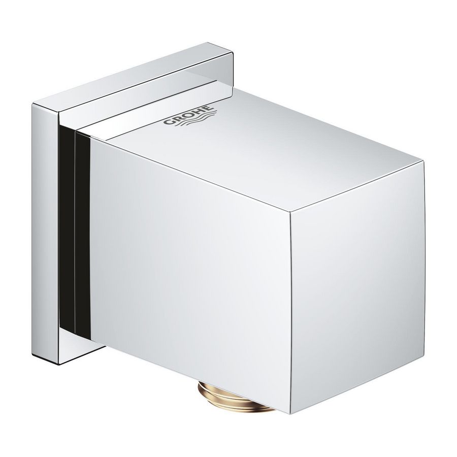 Euphoria cube wandaansluitbocht chroom