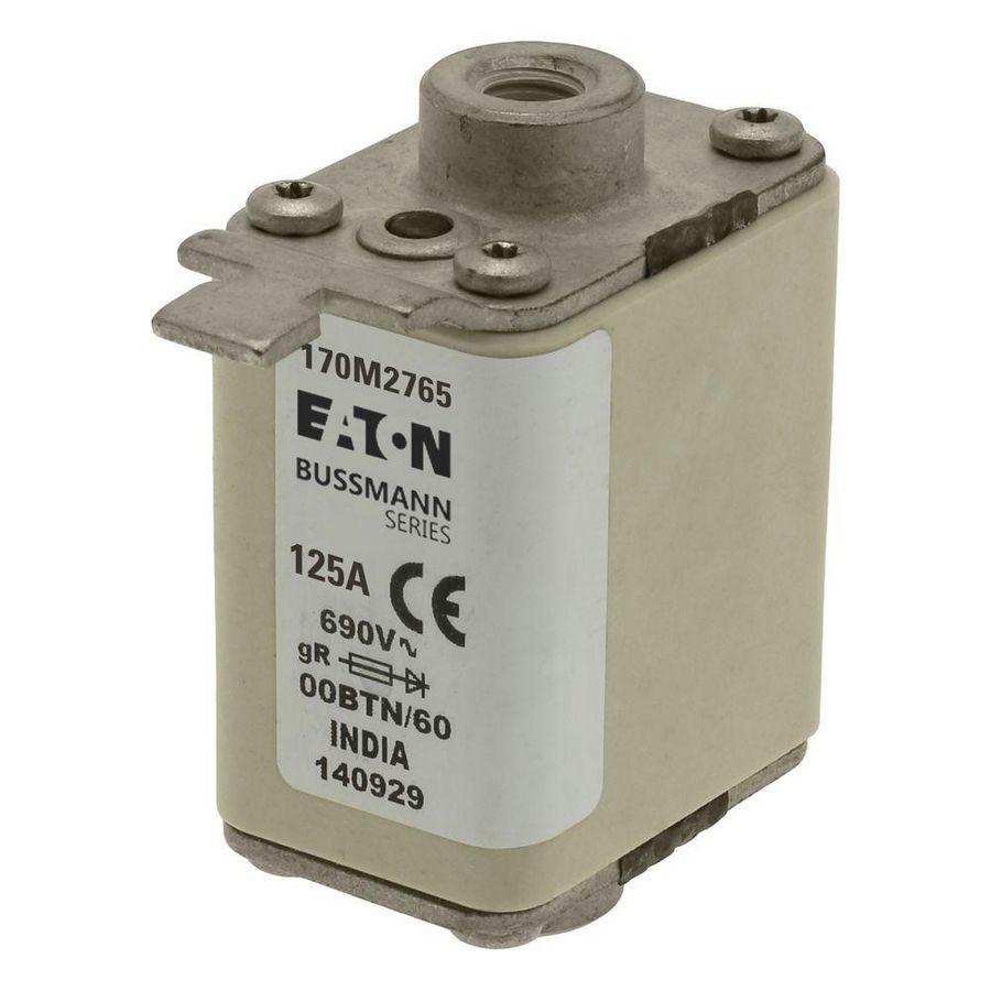 Zekering hoge snelheid 125A AC 690V 200kA 00 30x62x6 VVE=5
