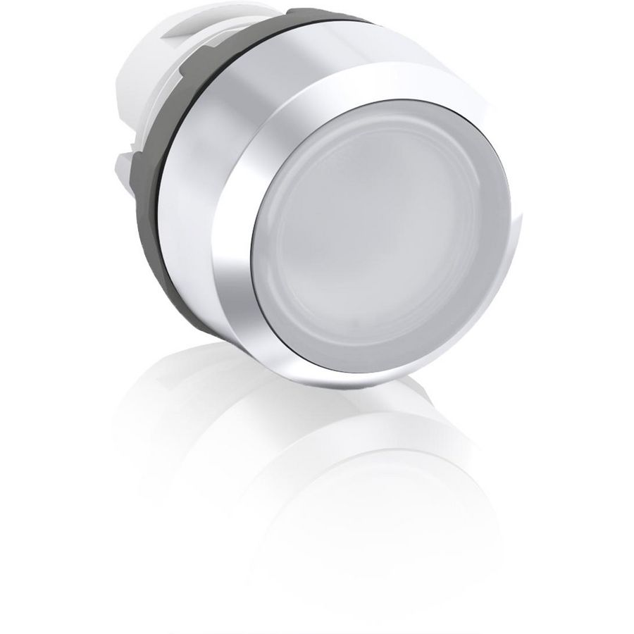 Terugverende drukknop verlicht wit 1SFA611100R2105