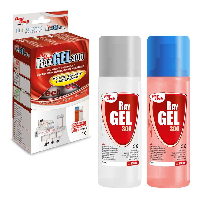 Flacon 300ml. RAY GEL rood