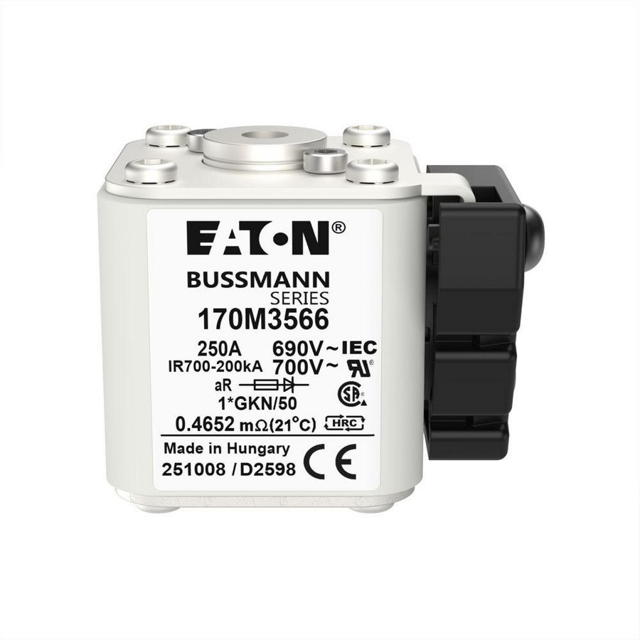 Zekering h. snelheid 250A AC 690V 200kA compact 1 45x VVE=6