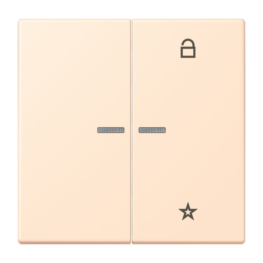 Stuurafdekking universeel 1-voudig LC32123 eNet