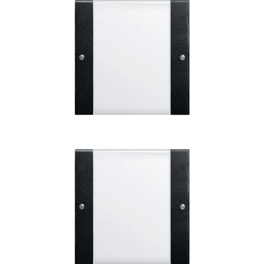 Wippenset 2-voudig (1+1) TK System 55 clear/zwart m