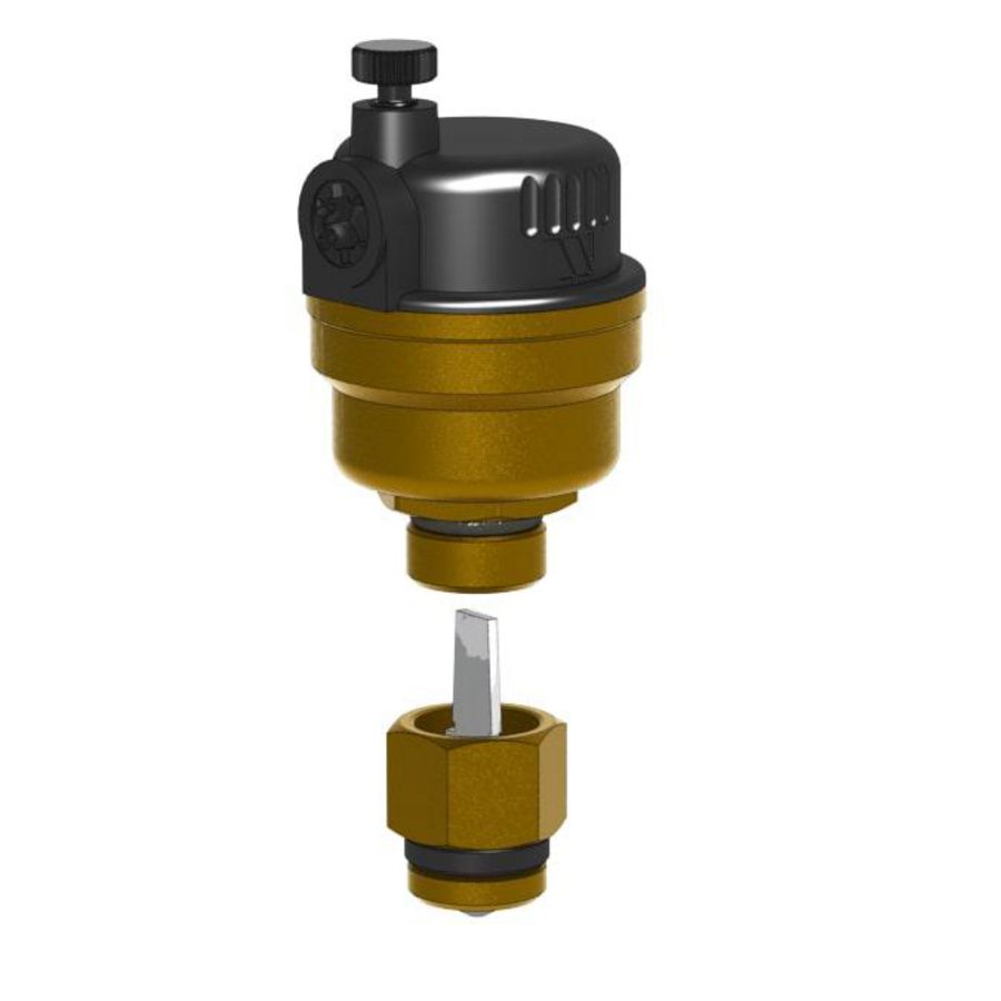 Ontluchter automatisch HYBRIVENT MHV10RN M 3/8 VVE=100