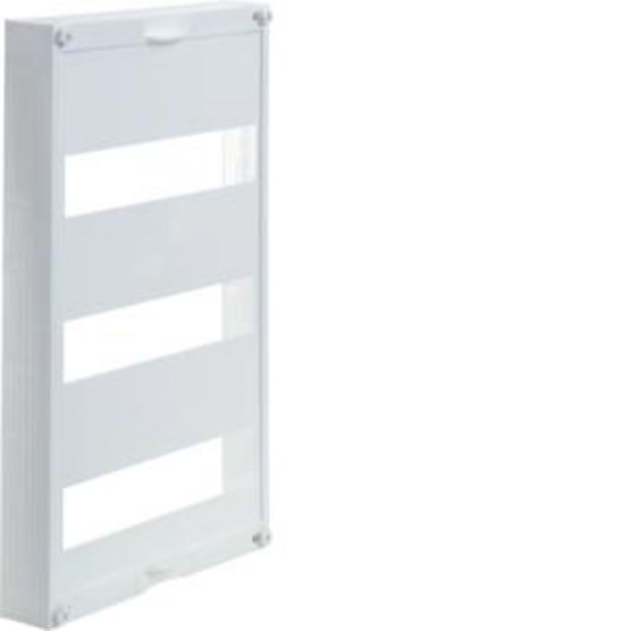 Afdekplaat sleuf horizontaal 250x450mm DINrail afstand 125mm