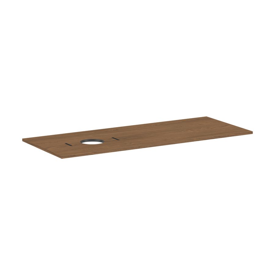 Console Xilesa E 1375/550 met uitsparing  links waskom z. kraangat CAO