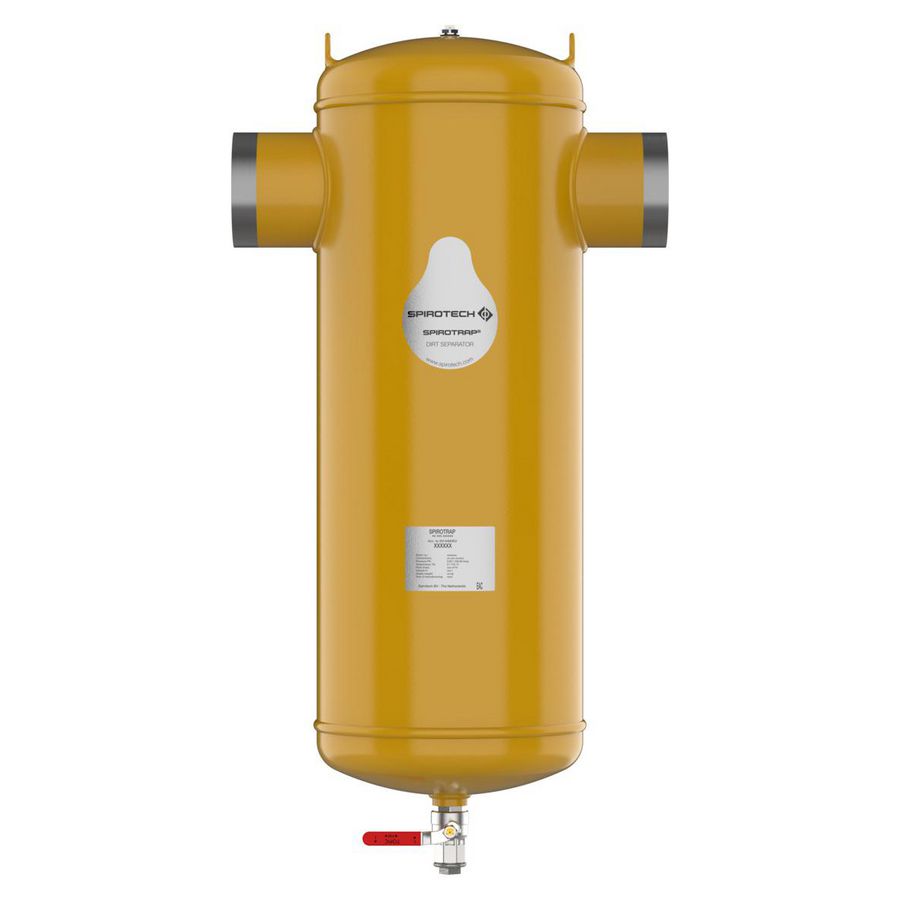 Vuilafscheider Hi-flow DN050 Las P 10bar max.110°C.