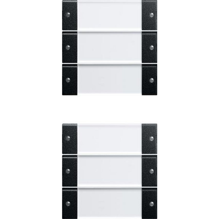 Wippenset 6-v (3+3) TK System 55 clear/zwart m