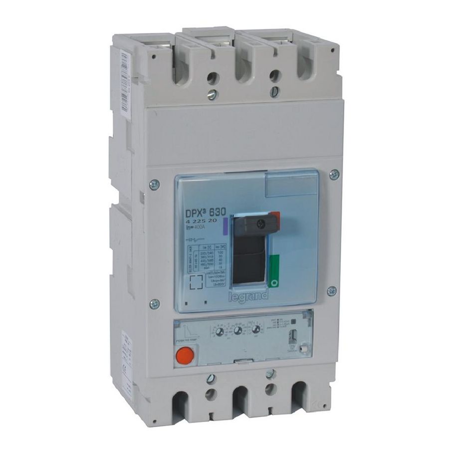 Vermogensschakelaar 630 ELE S1 400A 3-polig 70kA DPX3