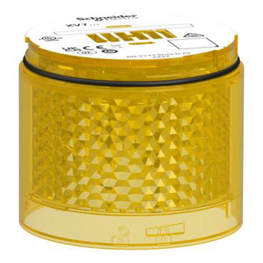 Steady Yellow Colored lens