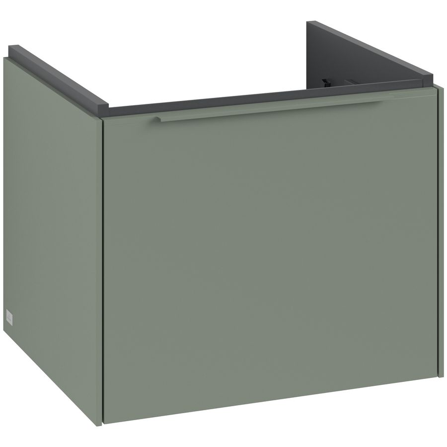 Wastafelonderkastkast SUBWAY 3.0 523x429x447,5mm Soft Green C57902AF greep monochroom