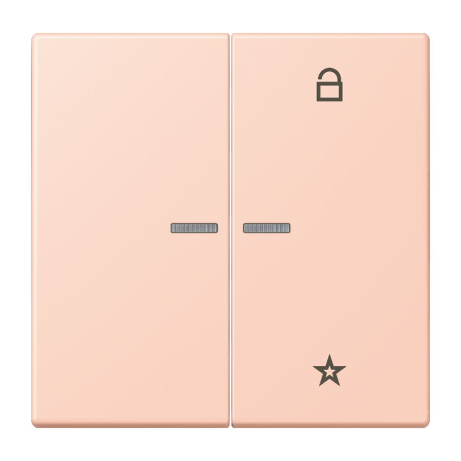 Stuurafdekking universeel 1-voudig LC32112 eNet