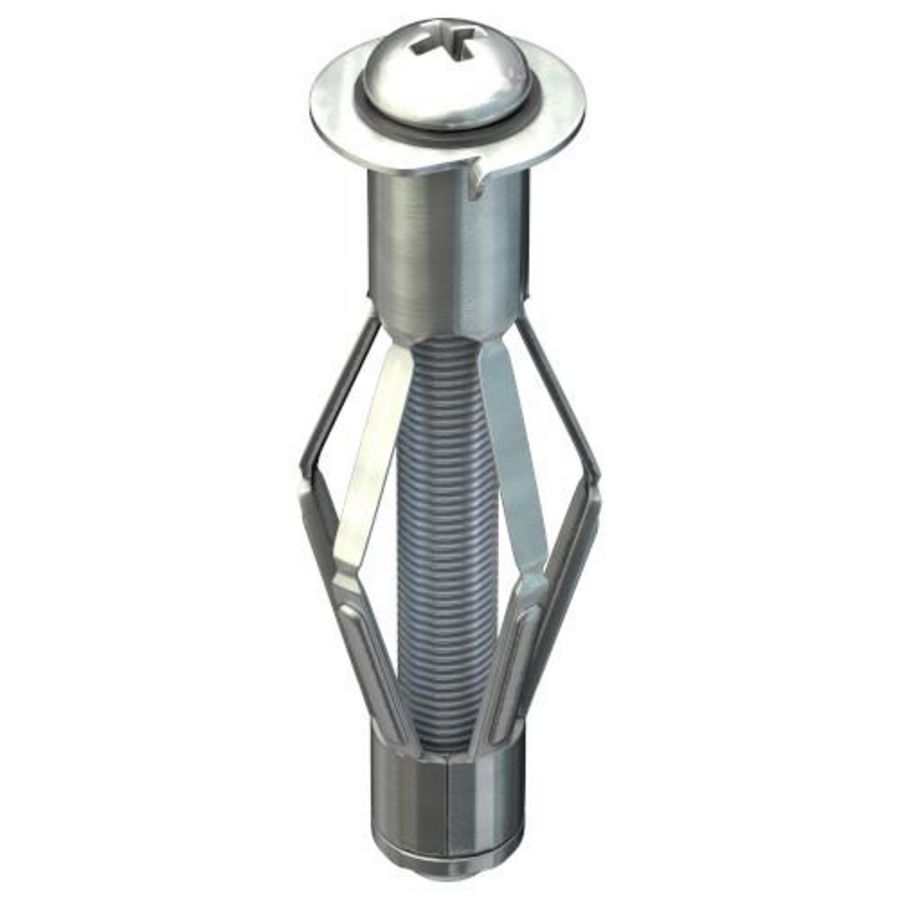 Doos a 25st. Acrobat metalen hollewandplug M5x65mm