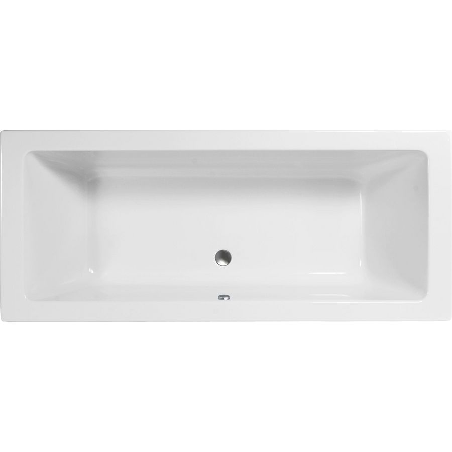 Ligbad duo Grandola 200x90cm wit excl. poten