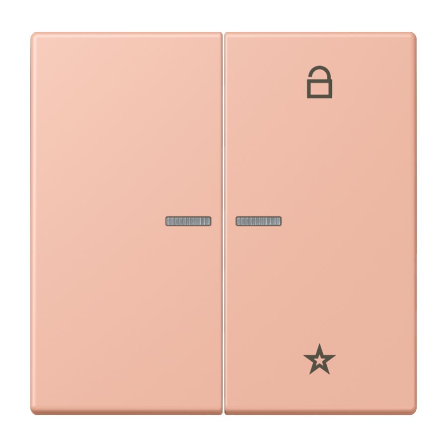 Stuurafdekking universeel 1-voudig LC32102 eNet