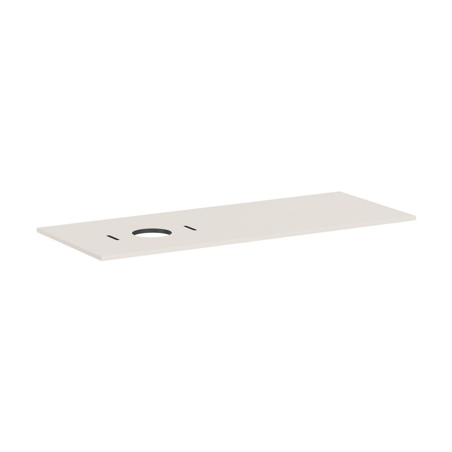Console Xilesa E 1375/550 met uitsparing  links waskom z. kraangat SMB