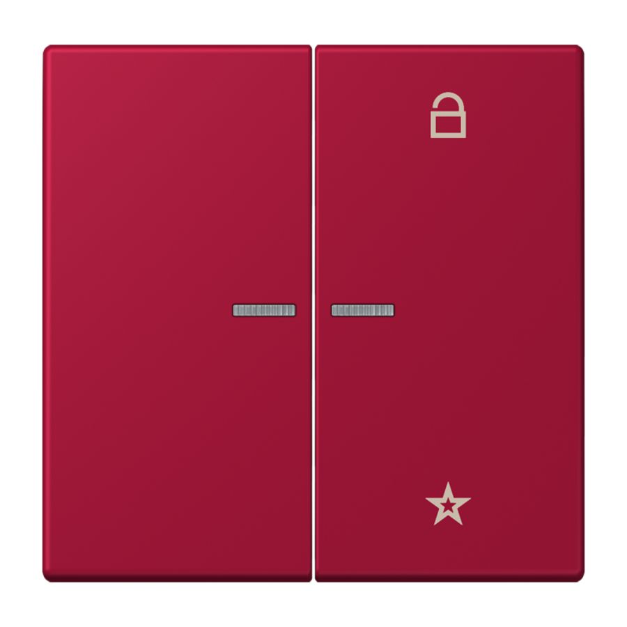 Stuurafdekking universeel 1-voudig LC32100 eNet