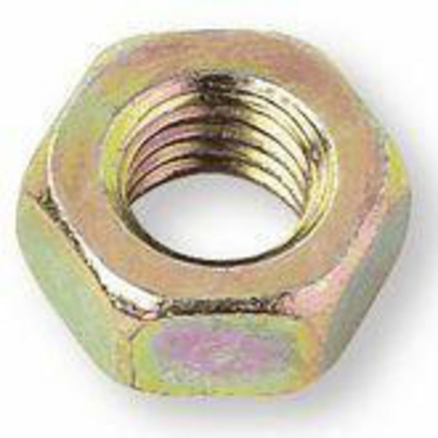 Zeskantmoer DIN934-8 M10 geelverzinkt VVE=500