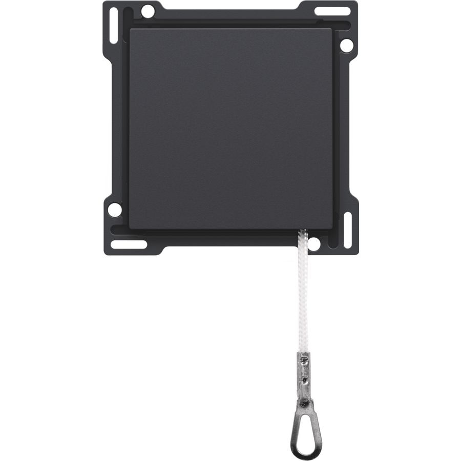 Afwerkingsset trekdrukknop anthracite