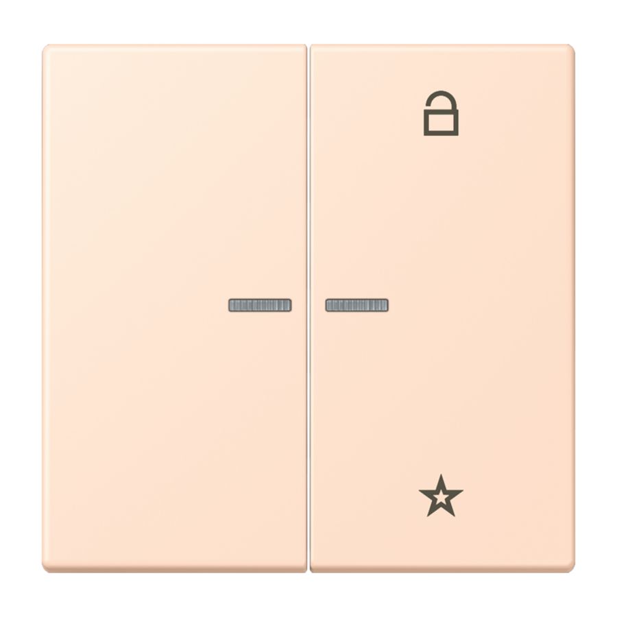 Stuurafdekking universeel 1-voudig LC32091 eNet