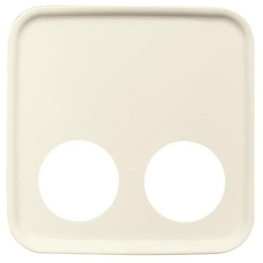 Centraalplaat voor Ackermann 73020D/21D SI creme