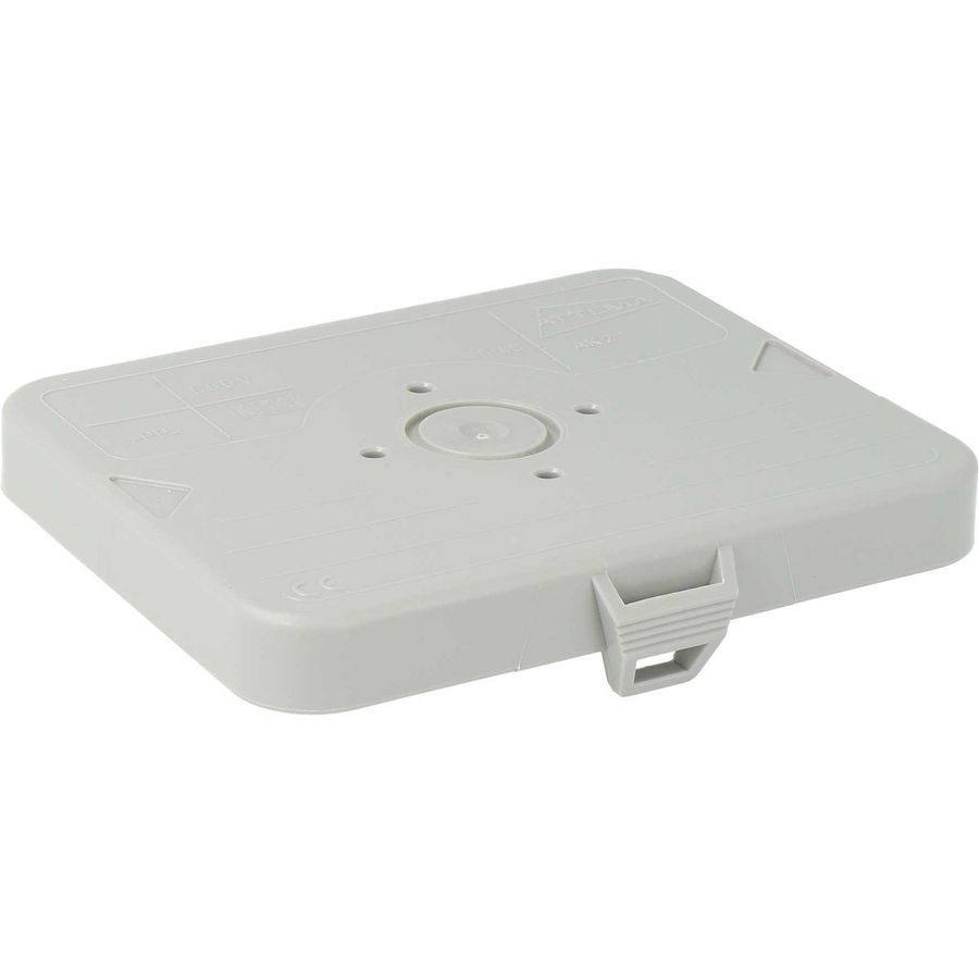 Montagedeksel IP40 AK2 grijs RAL 7037 VVE=50