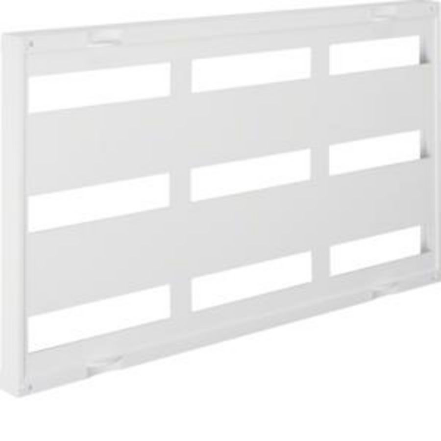 Afdekplaat met sleuf horizontaal 450x750mm DIN-rail 150 mm
