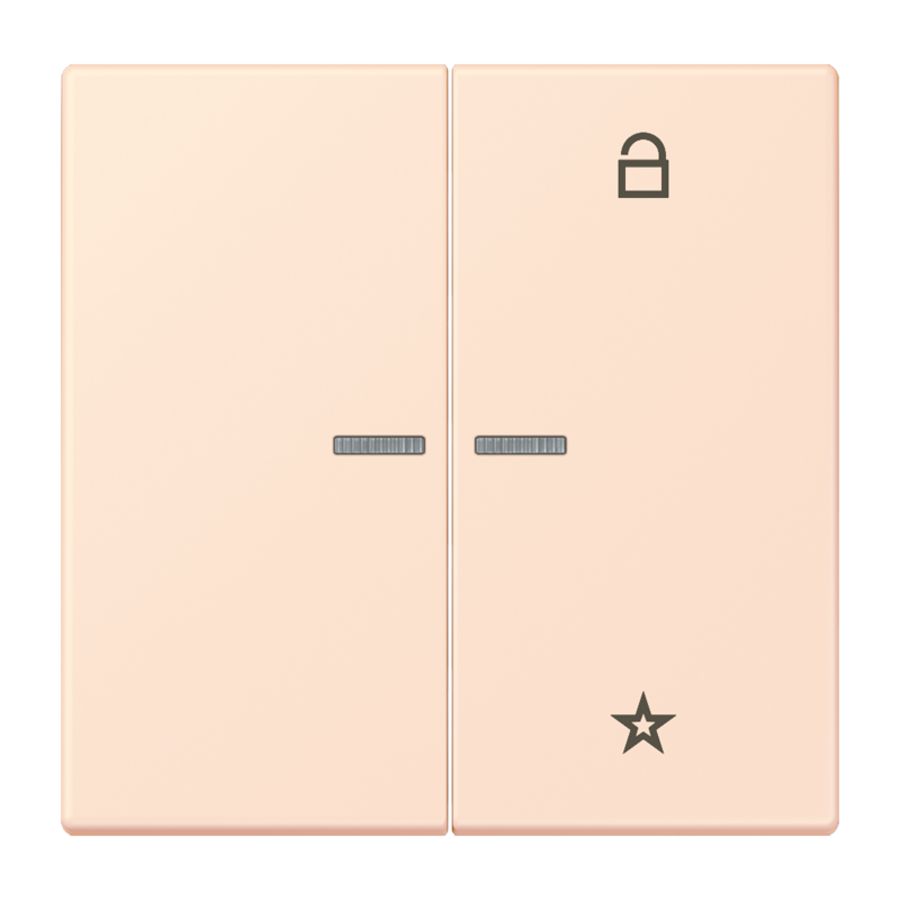 Stuurafdekking universeel 1-voudig LC32082 eNet