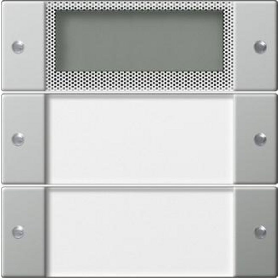 Wippenset 2-voudig Plus TK System 55 clear/edelstaal