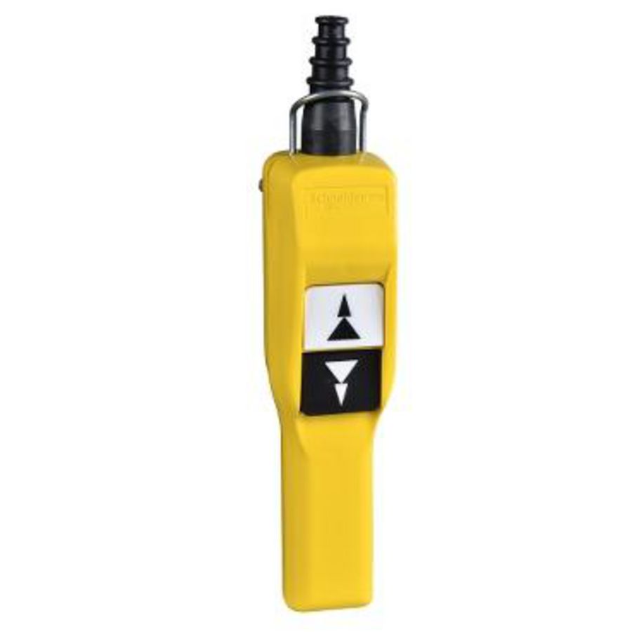 Hangende drukknopkast pistoolgrip 2 drukknoppen XAC-A