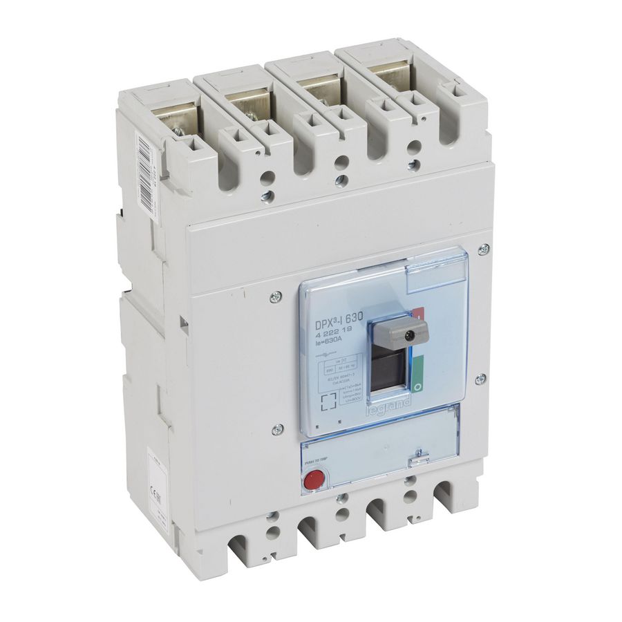 Vermogensschakelaar 630 Thermomagn. 250A 4-polig 50kA DPX3