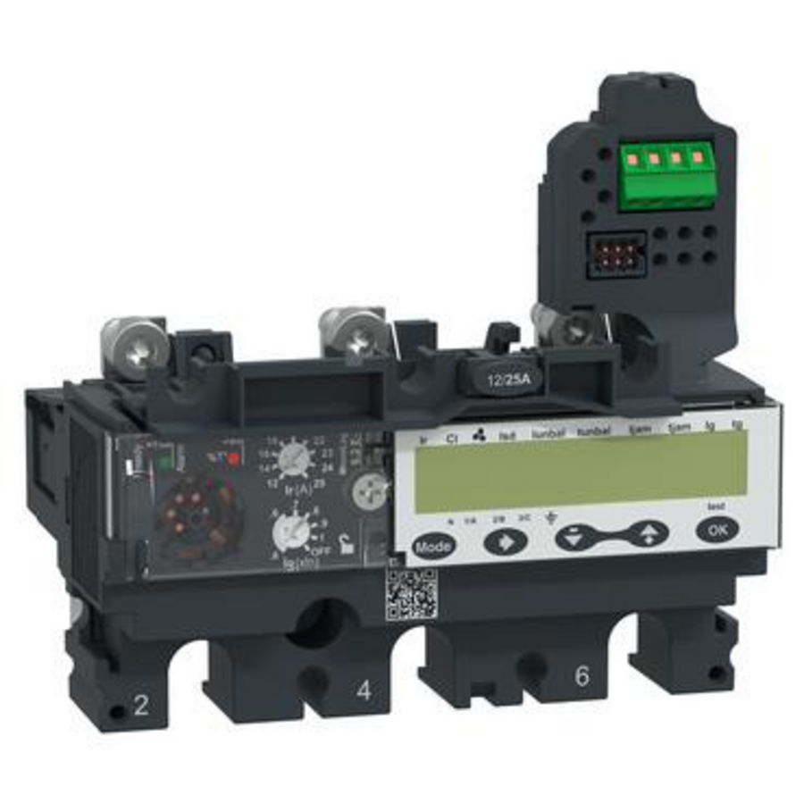 Trip unit NSX100 AC 3P3D 25A 6.2EM ComPact