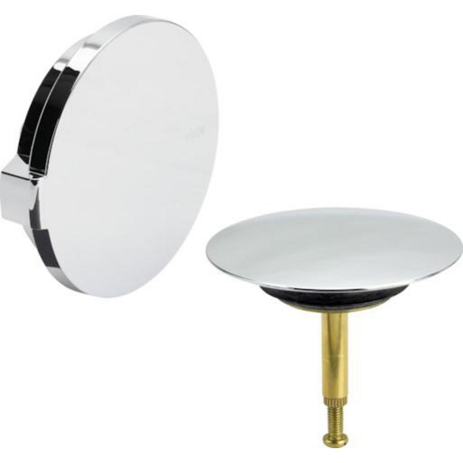 Multiplex afbouwset chroom