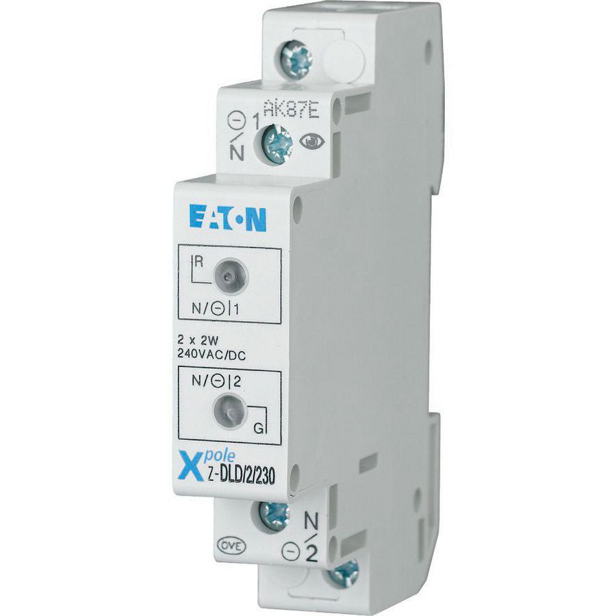 Modulaire LED-indicator, 230V, AC/DC, wit/wit Eaton