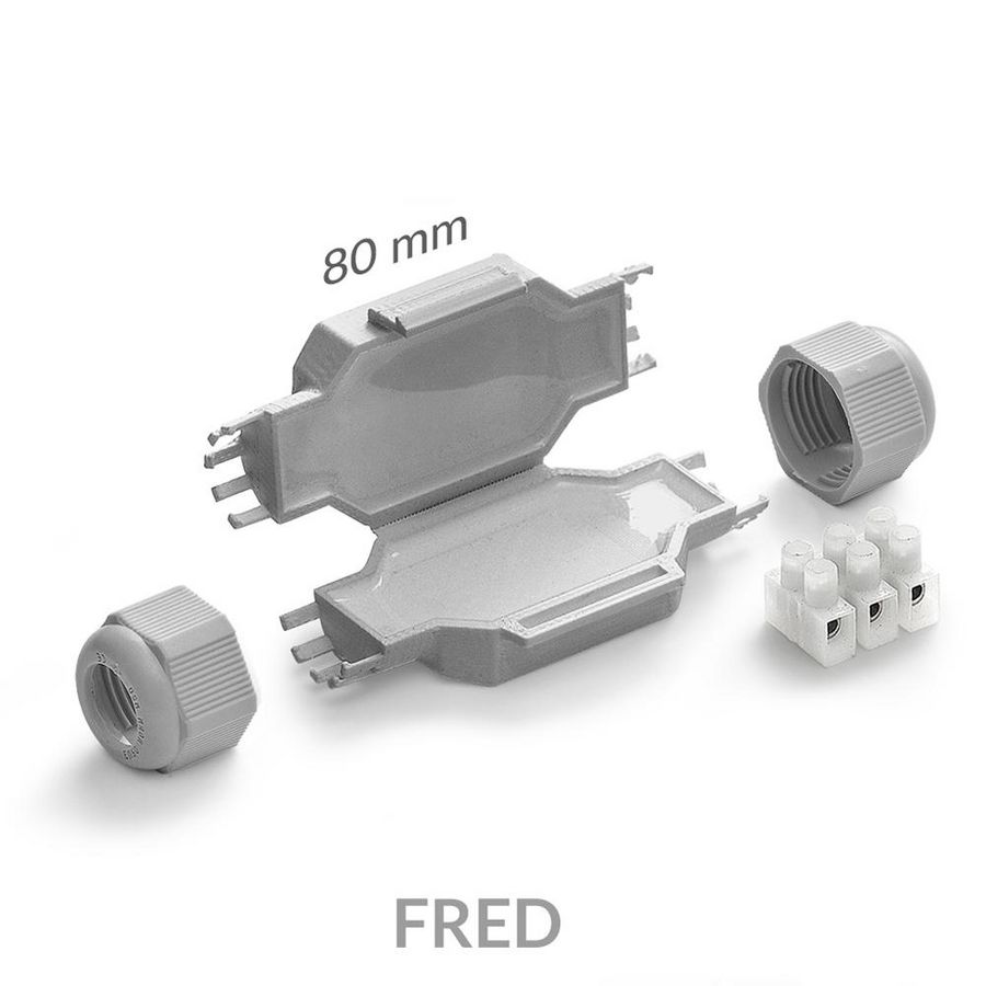 Verbindingsmof FRED 3x2,5mm² IP68