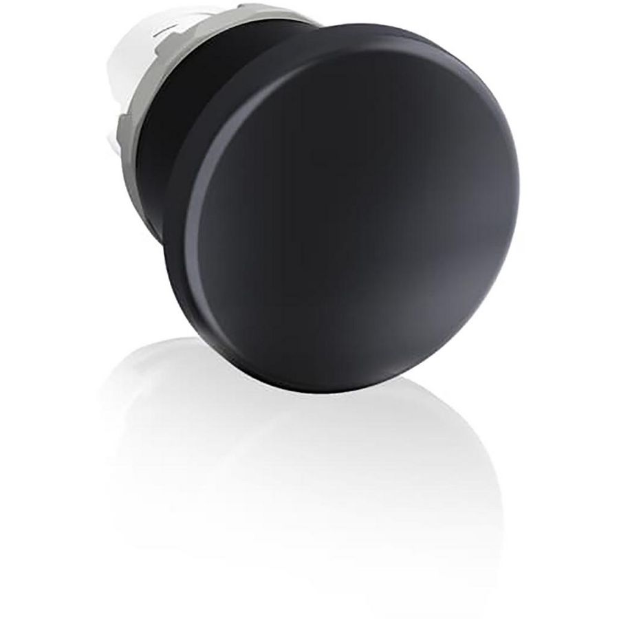 Paddestoel terugverend 40mm zwart