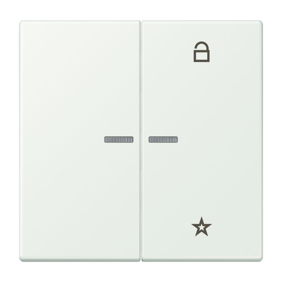 Stuurafdekking universeel 1-voudig LC32024 eNet