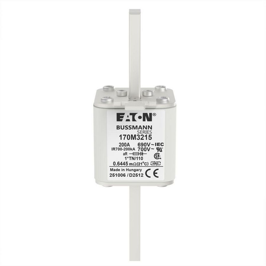 Zekering h. snelheid 200A AC 690V 200kA compact 1 45x VVE=6