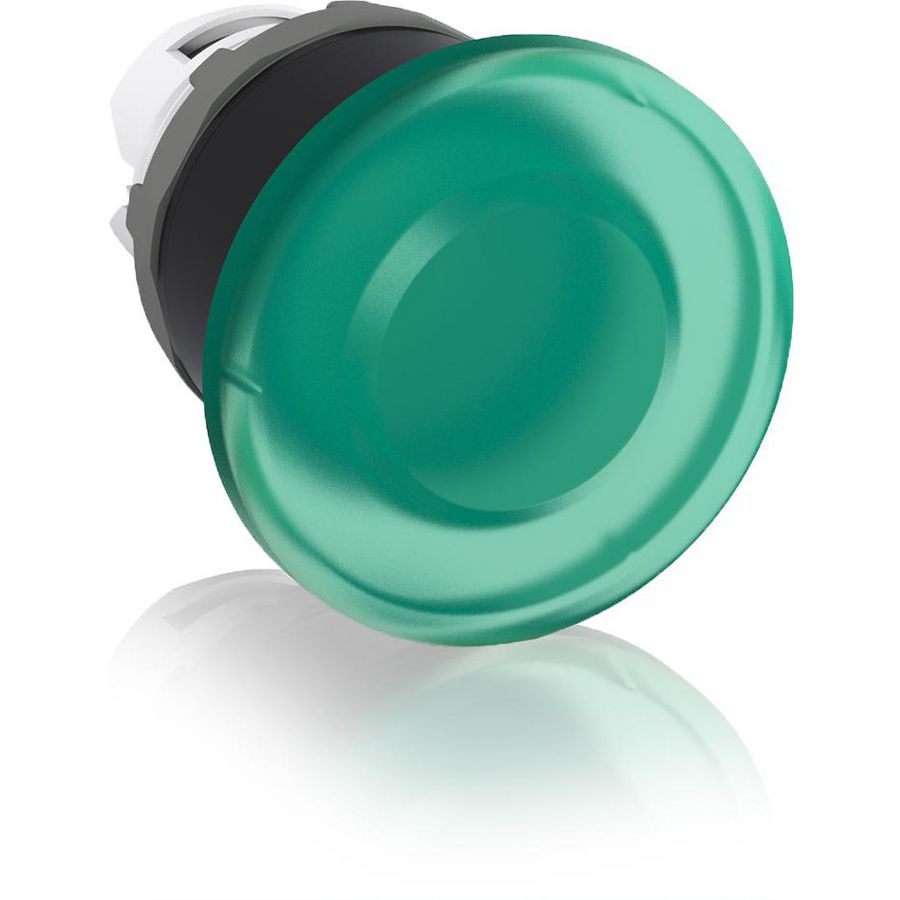 Verlichte paddestoel terugverend 40mm groen