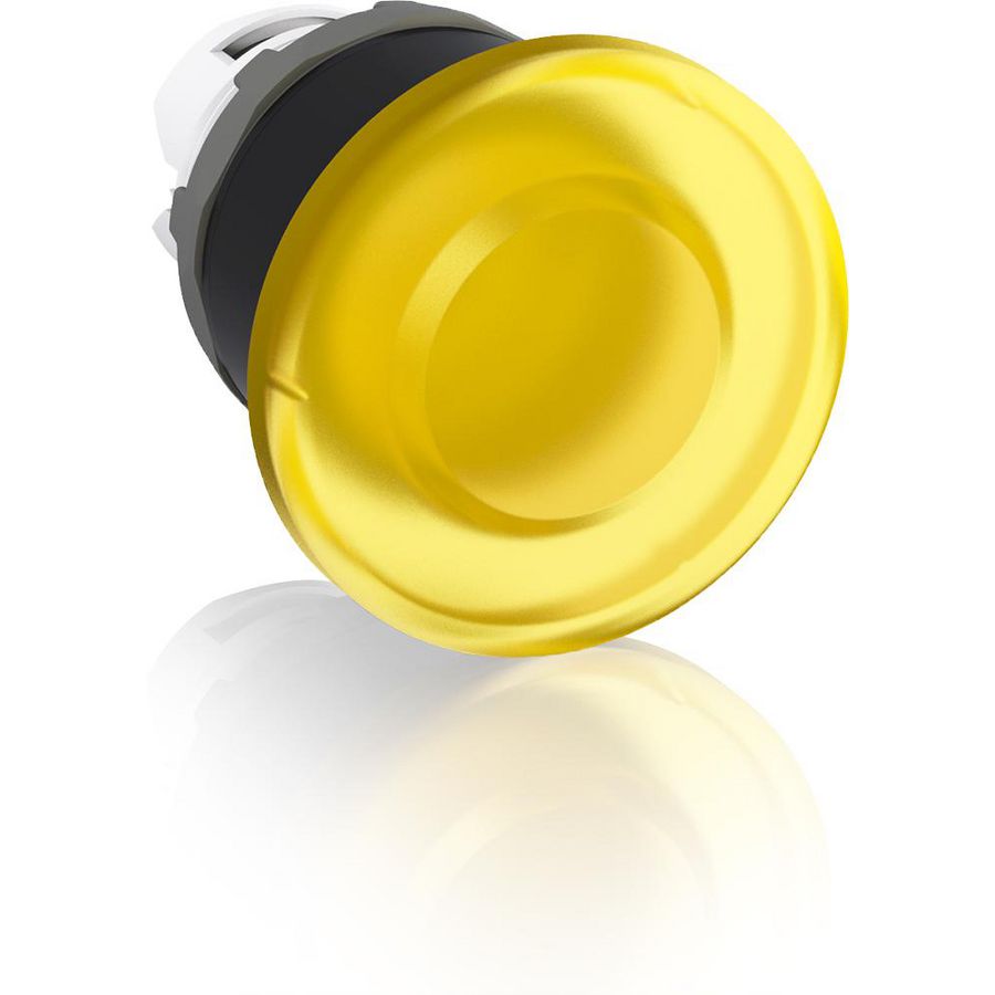 Verlichte paddestoel terugverend 40mm geel