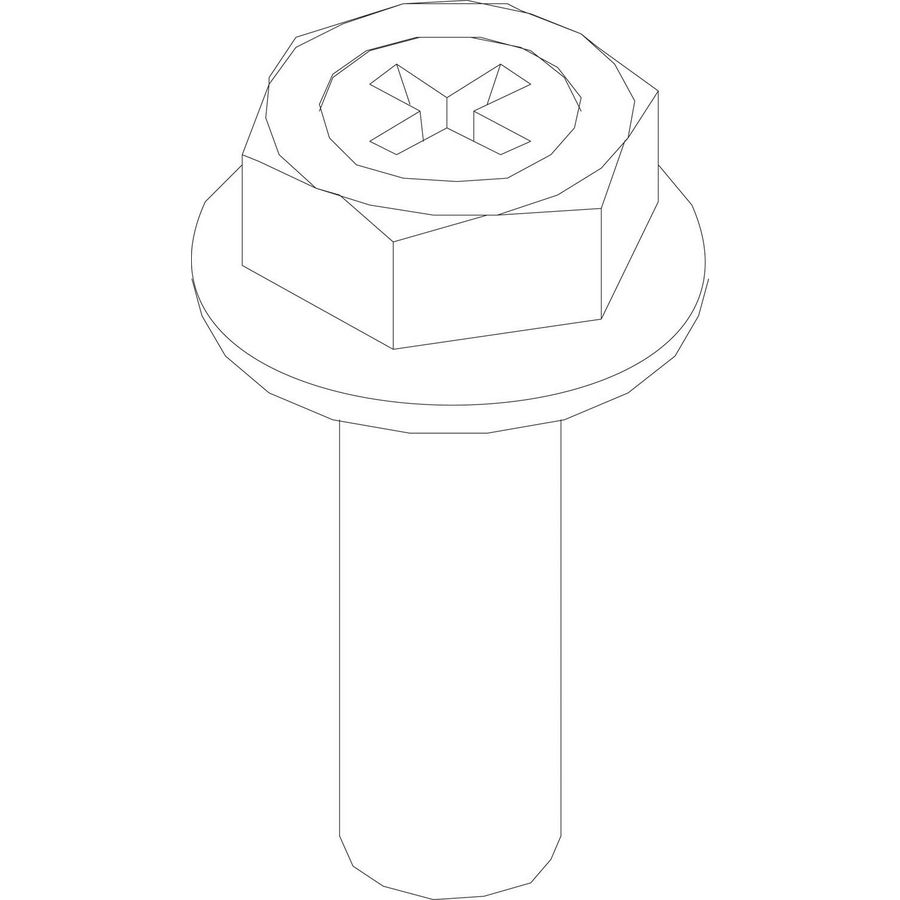 Set a 10st. schroef M6x20 87134011300