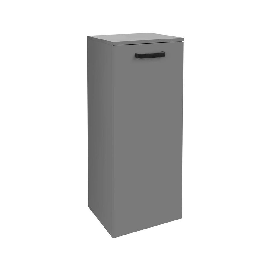 HH kolomkast DeLuxe 35x102cm+deur LI+HAND 5 Black matLac