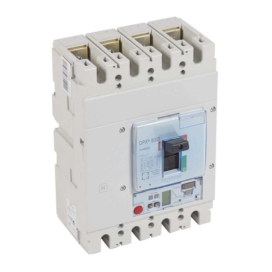 Vermogensschakelaar 630 elekt S2 4P 320A 100kA 400V DPX3