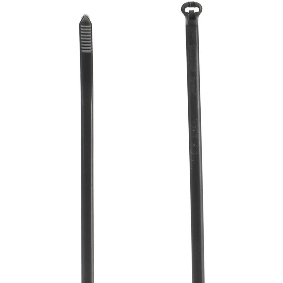 TY-RAP Kabelbinder RVS Lip 360mmX4,8mm UV Zwart VVE=1000