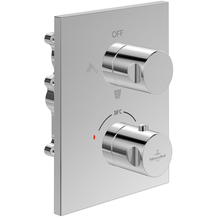 Inbouwthermostaat stopkraan Universal Taps & Fittings Chrome
