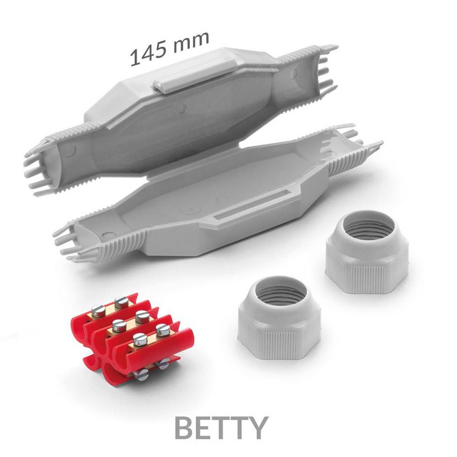 Verbindingsmof BETTY 4-N 5x4mm² IP68