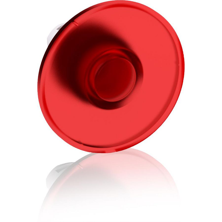 Verlichte paddestoel terugverend 60mm rood