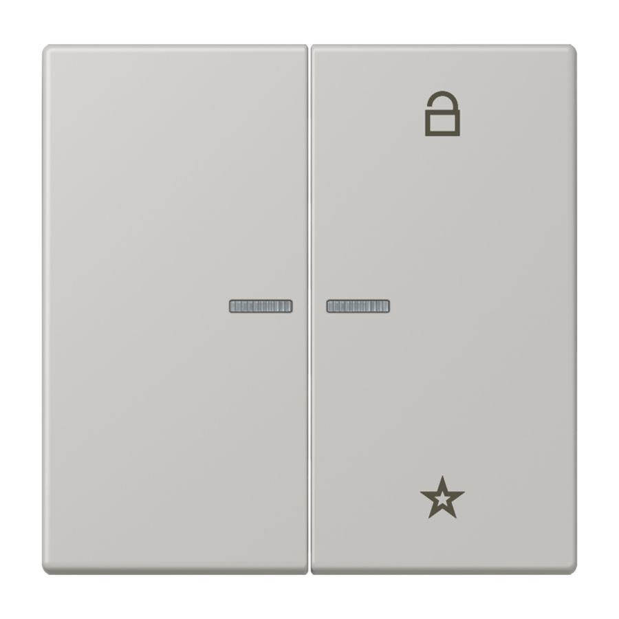 Stuurafdekking universeel 1-voudig LC32013 eNet