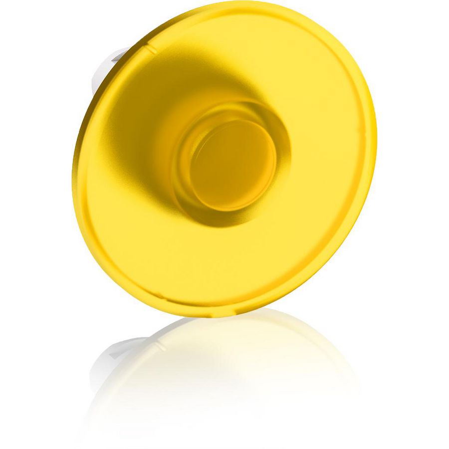 Verlichte paddestoel terugverend 60mm geel