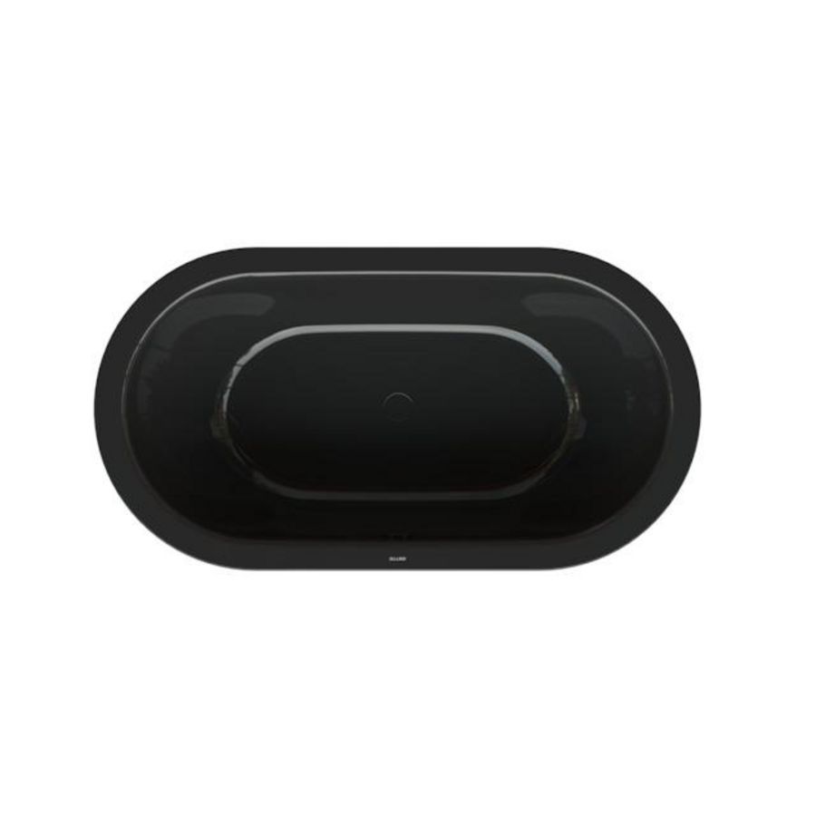 Bad BetteStarlet Oval 1500x800mm Zwart
